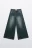 Джинсы wide leg широкие со средней посадкой - цвет темный тинт - 8