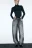 Джинсы baggy fit с металлическим пирсингом - цвет серый - 1