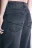 Джинсы baggy fit с эффектом масляной стирки - цвет серый - 7
