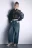 Джинсы baggy fit с эффектом масляной стирки - цвет темный тинт - 6