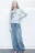 Джинсы baggy fit с декоративными швами - цвет темный тинт - 9