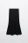 Юбка-годе макси трикотажная с воланом - цвет черный - 9