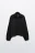Джемпер вязаный с воротником на молнии - цвет черный - 9