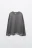 Джемпер вязаный с имитацией второго слоя - цвет серый - 8