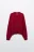 Джемпер вязаный пушистый - цвет бордовый - 9