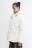 Куртка oversize стеганая с флисовым капюшоном - цвет молочный - 3