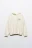 Худи oversize спортивная с капюшоном и принтом - цвет ванильный - 9