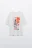 Футболка oversize с принтом в стиле аниме - цвет белый - 9