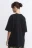 Футболка oversize с принтом в стиле аниме - цвет черный - 4