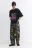 Футболка oversize с принтом в стиле аниме - цвет черный - 5