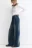 Джинсы baggy fit с декоративными швами - цвет темный тинт - 1