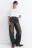 Джинсы baggy fit с декоративной петлей - цвет темный тинт - 1