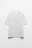Футболка oversize с принтом в стиле гранж - цвет белый - 8