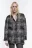 Рубашка oversize клетчатая с состаренным эффектом - цвет мультиколор - 3