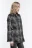 Рубашка oversize клетчатая с состаренным эффектом - цвет мультиколор - 4