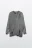 Джемпер вязаный с рваными элементами - цвет серый - 8
