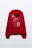 Худи унисекс домашняя с принтом - цвет красный - 12