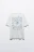 Футболка oversize хлопковая с принтом - цвет белый - 8