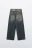 Джинсы baggy fit с аппликацией - цвет темный тинт - 8