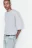 Футболка boxy fit хлопковая с вареным эффектом - цвет серый - 8