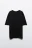 Футболка oversize из хлопкового футера - цвет черный - 8