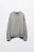 Свитшот из футера с принтом-надписью - цвет серый - 8
