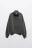 Толстовка half zip из футера - цвет серый - 8