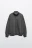 Толстовка half zip из футера - цвет серый - 9