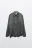 Рубашка oversize из жатого хлопка - цвет серый - 8