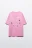 Футболка oversize хлопковая с принтом y2k - цвет розовый - 8