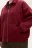 Худи-зипка из футера с воротником - цвет бордовый - 6