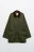 Куртка-парка с вельветовым воротником - цвет зеленый - 2