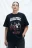 Футболка с новогодним принтом - цвет черный - 2