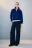 Толстовка half zip утепленная - цвет синий - 4