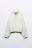 Толстовка half zip утепленная - цвет молочный - 8