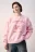 Свитшот из футера с принтом - цвет розовый - 2