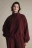 Толстовка на молнии флисовая - цвет бордовый - 2