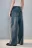 Джинсы baggy fit с асимметричным поясом - цвет серый - 3