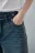 Джинсы baggy fit с асимметричным поясом - цвет серый - 6