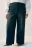 Джинсы baggy fit утепленные с начесом - цвет темный тинт - 3
