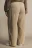 Брюки широкие хлопковые - цвет бежевый - 3