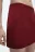 Юбка-трапеция мини атласная - цвет красный - 7