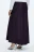 Юбка-годе макси атласная - цвет фиолетовый - 3