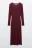 Платье макси с люрексом и стразами - цвет красный - 8