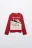 Джемпер вязаный с принтом - цвет красный - 7