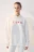 Худи oversize спортивная с принтом - цвет ванильный - 5