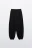 Брюки-джоггеры из футера - цвет черный - 7