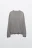 Джемпер тонкий вязаный - цвет серый - 7