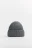 Шапка-бини шерстяная с утеплением - цвет серый - 3