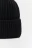 Шапка-бини шерстяная с утеплением - цвет черный - 4